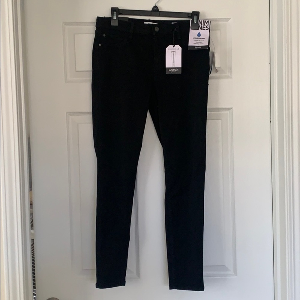 Black Denim Jean Leggings